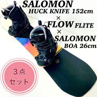 SALOMON HUCK KNIFE&LAUNCH BOA&FLOW 3点セット - www.ecotours-of