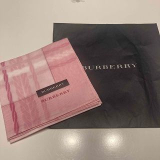 バーバリー(BURBERRY)の新品　未使用　BURBERRY ハンカチ(ハンカチ)