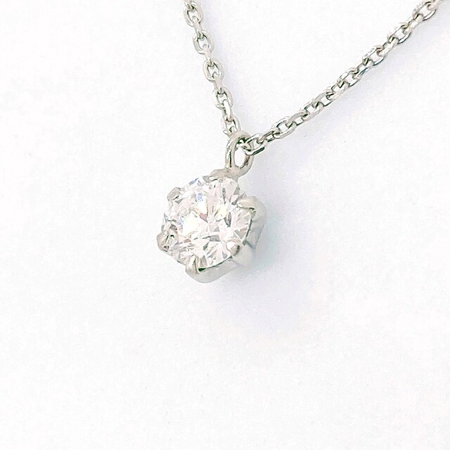 新品】ダイヤモンド ネックレス 一粒 0.24ct プラチナ 円高還元 ssafc