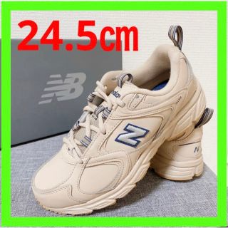 ニューバランス(New Balance)の《新品》ニューバランス ML408R スニーカー 24.5cm ベージュ(スニーカー)