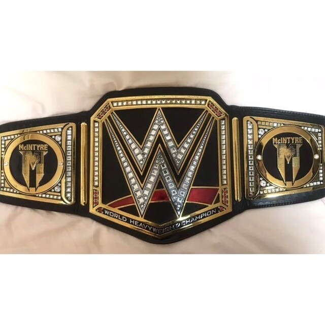 プレゼント サプライズ WWE チャンピオンベルト型 バックル - 通販