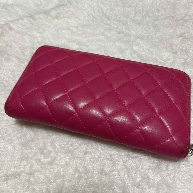 CHANEL 長財布 ピンク 1