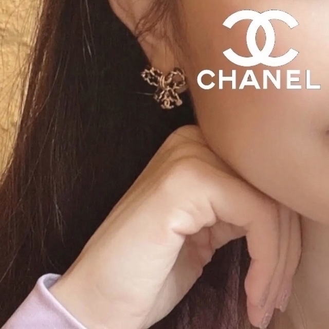 CHANEL - リボン☆ピアス☆シャネル☆新品未使用の通販 by Rin's shop