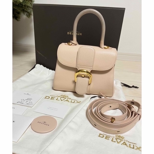 レディースdelvaux ブリヨン　ミニ　ハンドバック