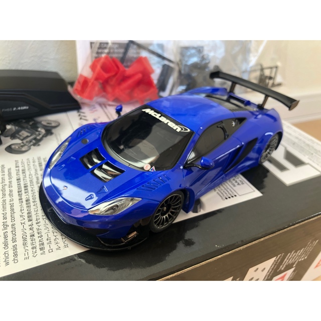最新発見 京商 ミニッツ マクラーレン12C GT3 ブルーメタリック RWD