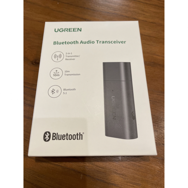 Bluetoothトランスミッター&レシーバー  (新品未使用) スマホ/家電/カメラのオーディオ機器(その他)の商品写真