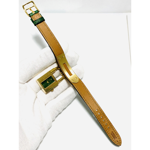 HERMES - 極美品! HERMES エルメスケリー 電池新品交換済み HERMES - 極美品! HERMES エルメスケリー 電池新品交換済み