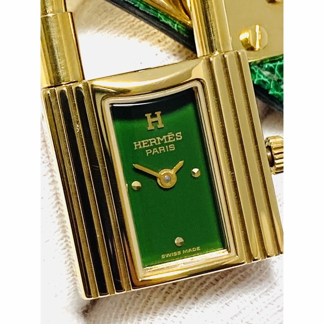 Hermes(エルメス)の極美品！　HERMES エルメスケリー　電池新品交換済み　レディース腕時計 レディースのファッション小物(腕時計)の商品写真