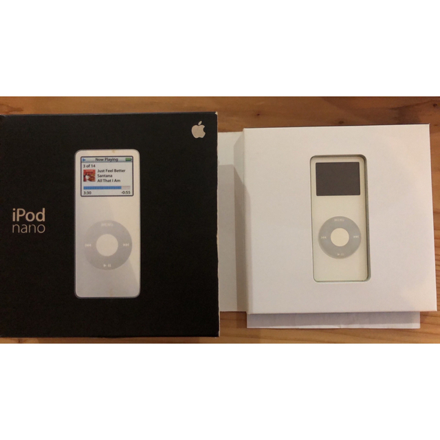 iPod(アイポッド)のiPod nano 1G スマホ/家電/カメラのオーディオ機器(ポータブルプレーヤー)の商品写真