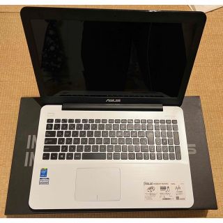 エイスース(ASUS)のノートパソコン　美品　ASUS X555L(ノートPC)