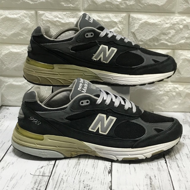 USA製　New Balance MR993BK  27cm  黒