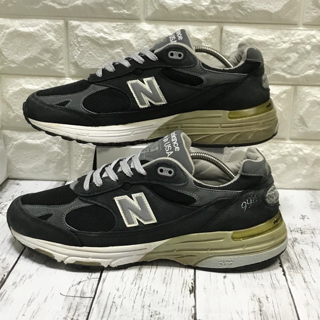 USA製　New Balance MR993BK  27cm  黒