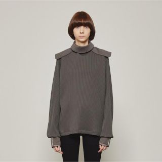 ザリラクス(THE RERACS)のTHE RERACS RIB PULLOVER 新品タグ付き(シャツ/ブラウス(長袖/七分))