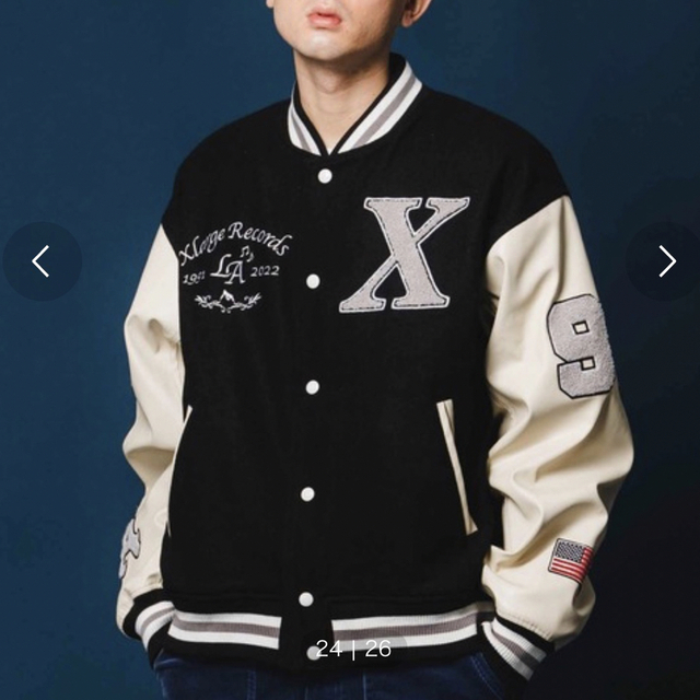 XLARGEエクストララージ OG VARSITY JACKETウールスタジャン - スタジャン