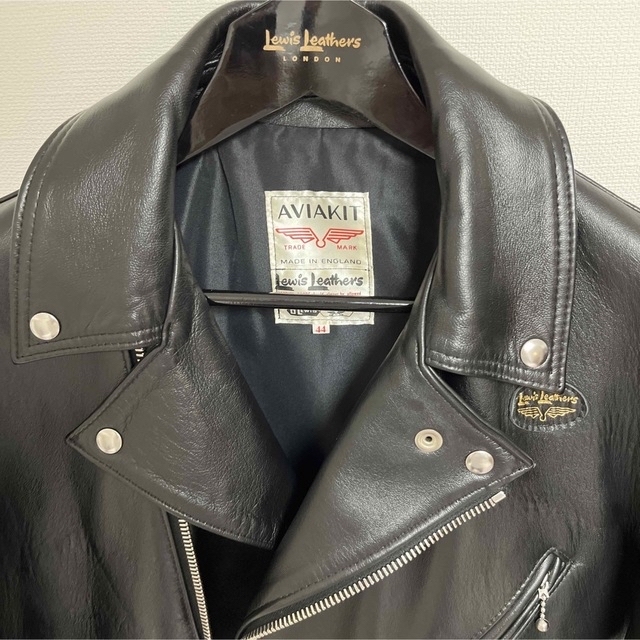 Lewis Leathers(ルイスレザー)のルイスレザー　441TFサイクロン ラットランドシープ　44 美品 メンズのジャケット/アウター(ライダースジャケット)の商品写真