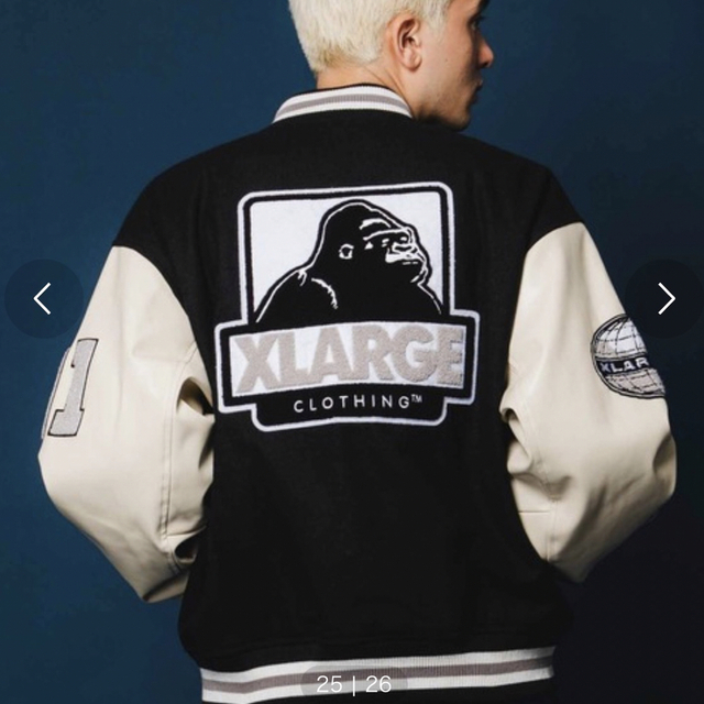 XLARGEエクストララージ OG VARSITY JACKETウールスタジャン - スタジャン