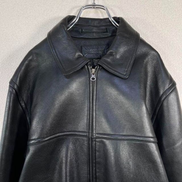 J.CREW 90's レザーカーコート レザージャケット VINTAGE素材本革 J.CREW 90's レザーカーコート レザージャケット VINTAGE素材本革