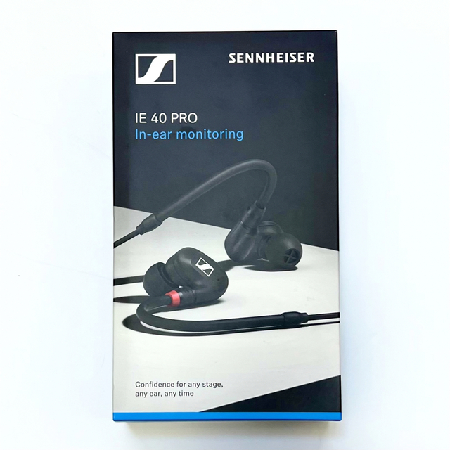 SENNHEISER(ゼンハイザー)の【新品未開封 / 正規品】SENNHEISER IE40 PRO BLACK スマホ/家電/カメラのオーディオ機器(ヘッドフォン/イヤフォン)の商品写真