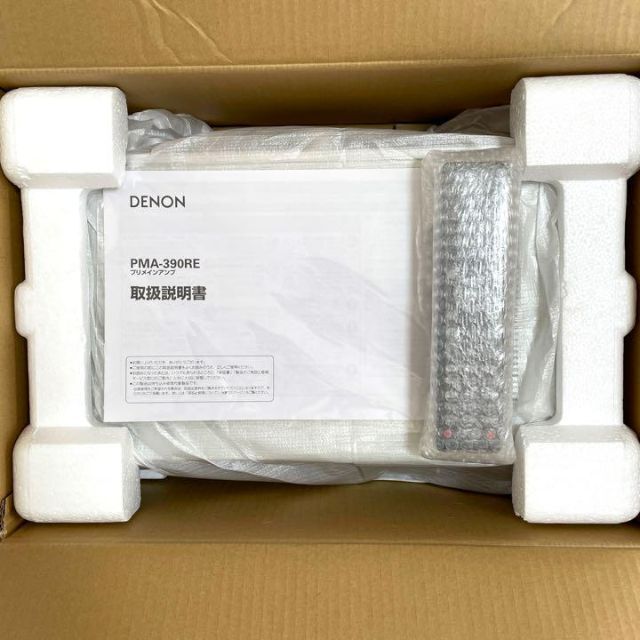 【極美品】DENON PMA-390RE プリメインアンプ デノン 元箱付