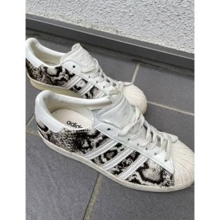 アディダス(adidas)のスーパースター　adidas ハラコ　アニマル　ヒョウ柄　パイソン(スニーカー)