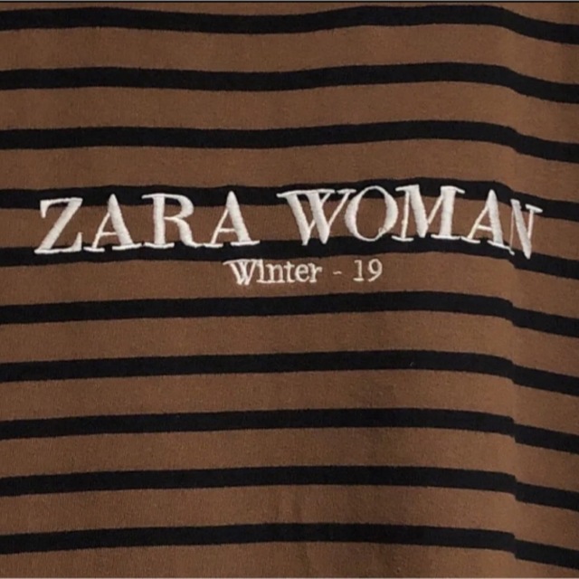 ZARA(ザラ)のmamaru様専用  ZARA刺繍裏起毛トレーナー ●USED 美品● レディースのトップス(トレーナー/スウェット)の商品写真