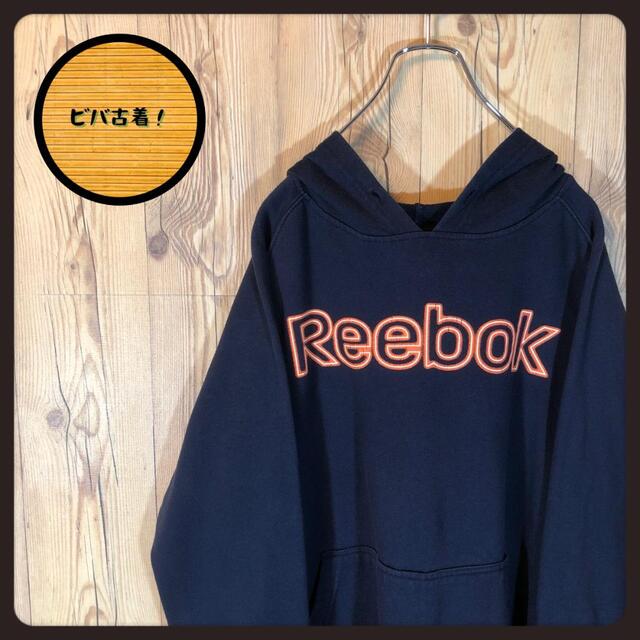 Reebok(リーボック)の『リーボック』90s 古着 デカロゴ  Reebok パーカー メンズのトップス(パーカー)の商品写真