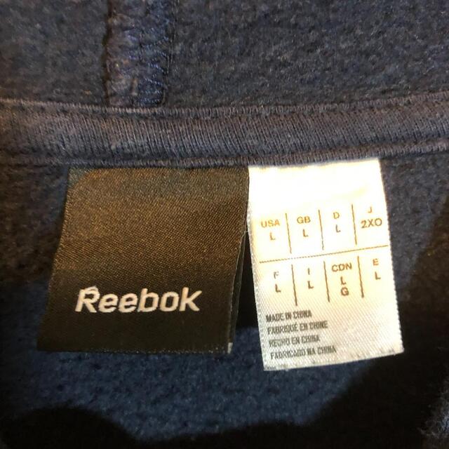 Reebok(リーボック)の『リーボック』90s 古着 デカロゴ  Reebok パーカー メンズのトップス(パーカー)の商品写真