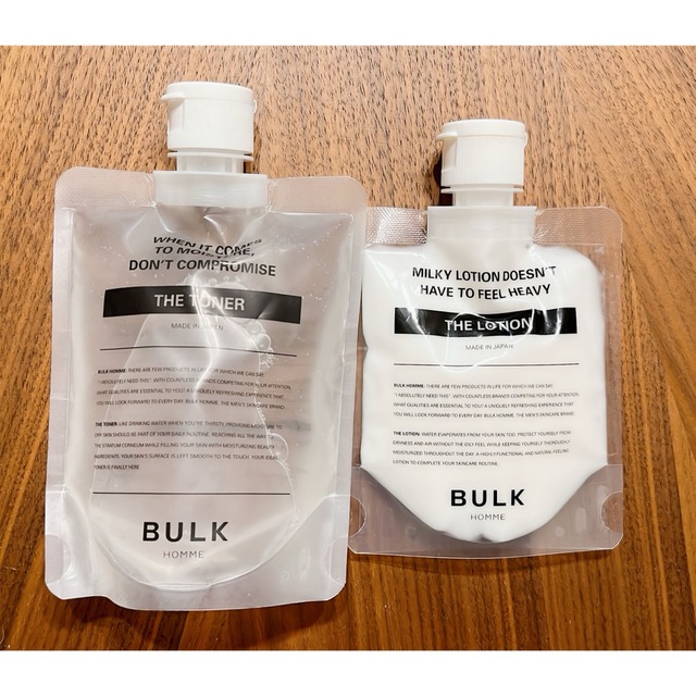 BULK HOMME(化粧水、乳液セット)【新品未使用品】
