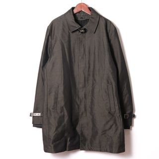 コムサデモード(COMME CA DU MODE)のコムサ・デ・モード ロングコート ジップアップ 無地 アウター メンズ Lサイズ グレー COMME CA DU MODE(その他)