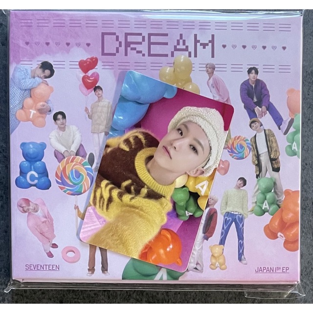 【ホシ】seventeen dream C盤 ランダムトレカ 初回限定盤c | フリマアプリ ラクマ