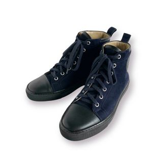 エルメス(Hermes)の極美品 エルメス Jimmy ハイカットスニーカー 36.5 エクスリブリス(スニーカー)