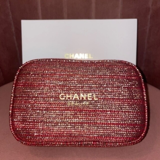 CHANEL - シャネル CHANEL ホリデー クリスマス限定 ノベルティ ポーチ