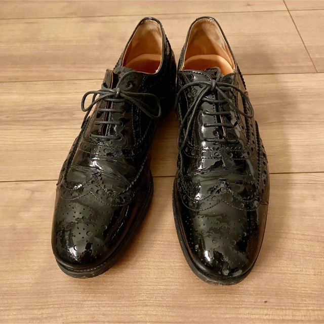 定価8.7万 Church's チャーチ ウイングチップ バーウッド 華麗 vivacf.net
