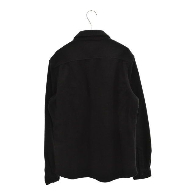 SUPREME シュプリーム 16AW Polartec Fleece Zip Up Shirt ポーラテック フリースジップアップシャツ ダブルポケットフリースシャツジャケット ブラック