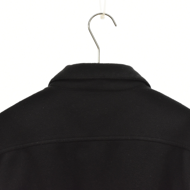 SUPREME シュプリーム 16AW Polartec Fleece Zip Up Shirt ポーラテック フリースジップアップシャツ  ダブルポケットフリースシャツジャケット ブラック