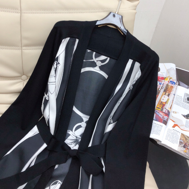 Hermes - HERMES エルメス　ロングカーディガン　ツイヌレーヌ2022新作 秋冬物