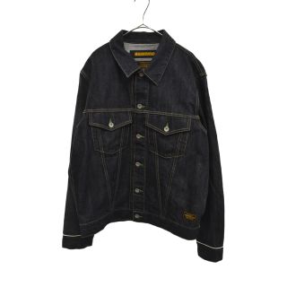 ネイバーフッド(NEIGHBORHOOD)のNEIGHBORHOOD ネイバーフッド 19AW STOCKMAN TYPE-C / C-JKT ストックマン リジットデニムジャケット インディゴ 192YTNH-JKM03(Gジャン/デニムジャケット)