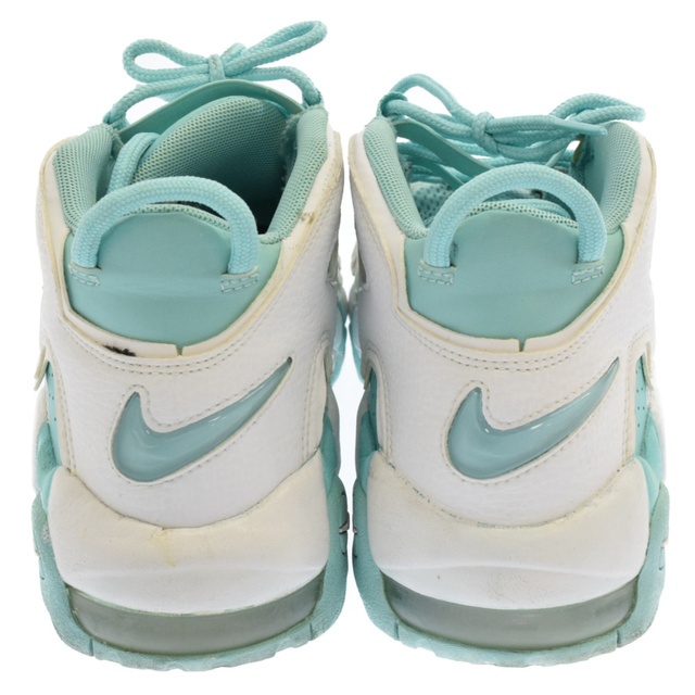 NIKE(ナイキ)のNIKE ナイキ AIR MORE UPTEMPO GS エア モア アップテンポ GS ハイカットスニーカー 415082-300 US 4Y グリーン/ホワイト レディースの靴/シューズ(スニーカー)の商品写真