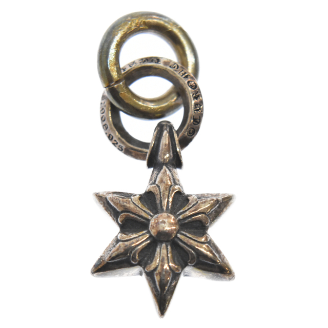 CHROME HEARTS クロムハーツ STAR CHARM スターチャーム ネックレストップ シルバー 【50％OFF】 49.0%割引 