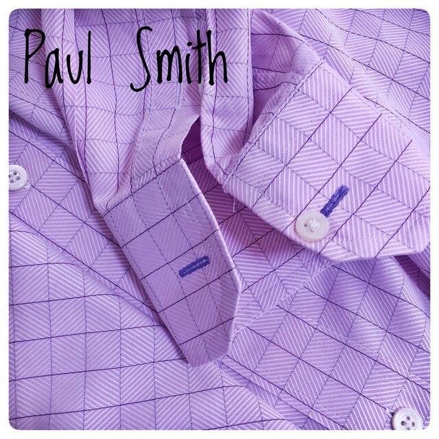 Paul Smith(ポールスミス)の美品！Paul Smith ポールスミス　ドレスシャツ　ピンクシャツ　ワイシャツ メンズのトップス(シャツ)の商品写真