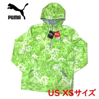 プーマ(PUMA)の新品　US XSサイズ/Sサイズ相当　プーマ　プルオーバー ジャケット　グリーン(ウエア)