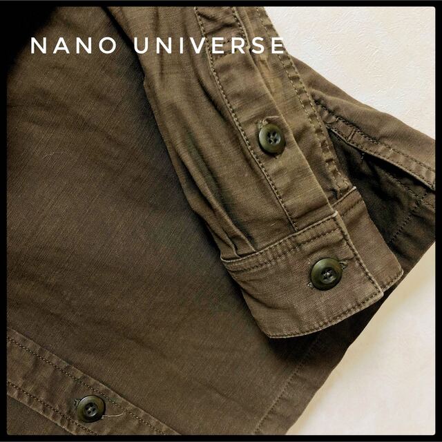 nano・universe - NANO UNIVERSE ナノユニバース シャツ nano・universe - NANO UNIVERSE ナノユニバース シャツ