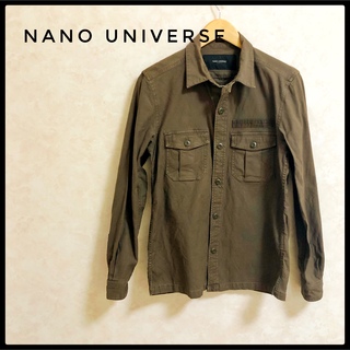 ナノユニバース(nano・universe)のNANO UNIVERSE ナノユニバース シャツジャケット　カーキ(その他)