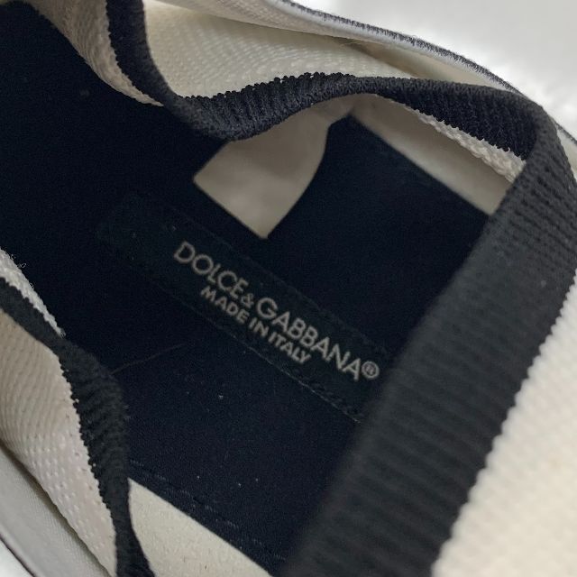 DOLCE&GABBANA(ドルチェアンドガッバーナ)の5414 ドルチェ＆ガッバーナ ソレント ロゴ ニット スニーカー ホワイト レディースの靴/シューズ(スニーカー)の商品写真