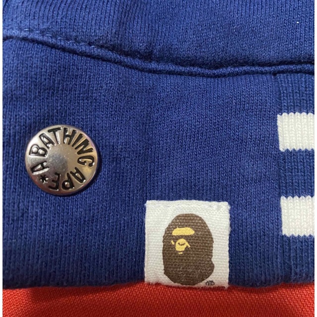 A BATHING APE(アベイシングエイプ)の正規品【BAPE KIDS】バーシティジャケット 110cm 男女兼用 キッズ/ベビー/マタニティのキッズ服女の子用(90cm~)(ジャケット/上着)の商品写真