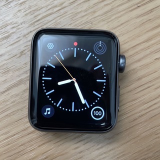 アップルウォッチ(Apple Watch)のApple Watch SERIES3 GPS 42mm(腕時計(デジタル))