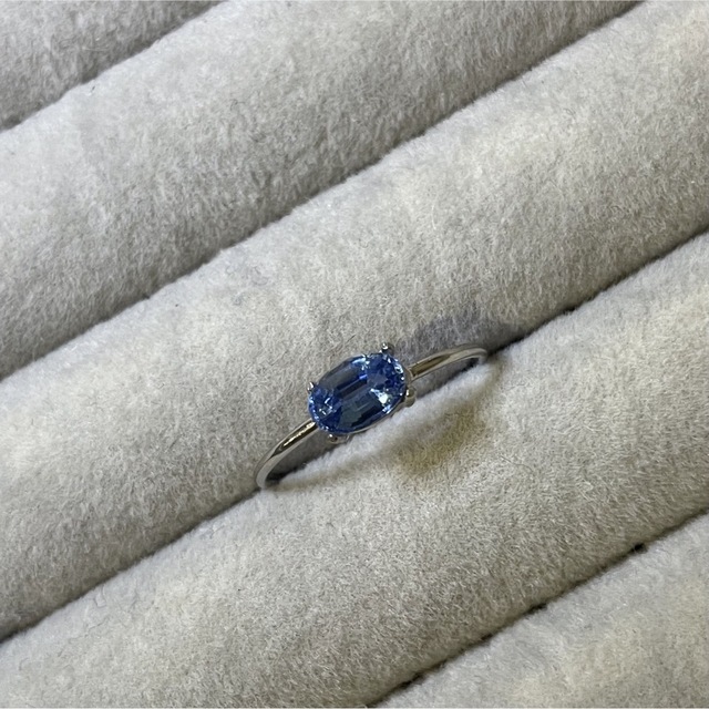 Deep Blue ... Kyanite oval ハンドメイドのアクセサリー(リング)の商品写真