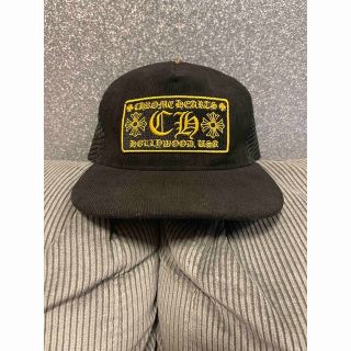 クロムハーツ(Chrome Hearts)のクロムハーツ TRUCKER CAP/コーデュロイCHパッチクロスボール(キャップ)