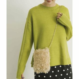 アーバンリサーチ(URBAN RESEARCH)の【CAPPUCCINO】CARUS AURA FUR BAG(ショルダーバッグ)