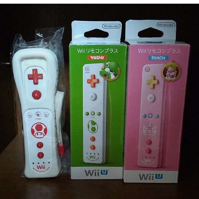 Wiiリモコンプラス キノピオ ヨッシー ピーチ Nintendo WiiU